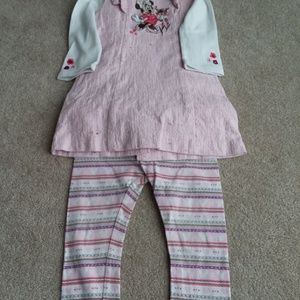 Disney baby 12-18mo 3 piece set